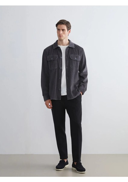 Lcw Vision Antrasit Gömlek Yaka Erkek Gömlek Ceket fiyatları