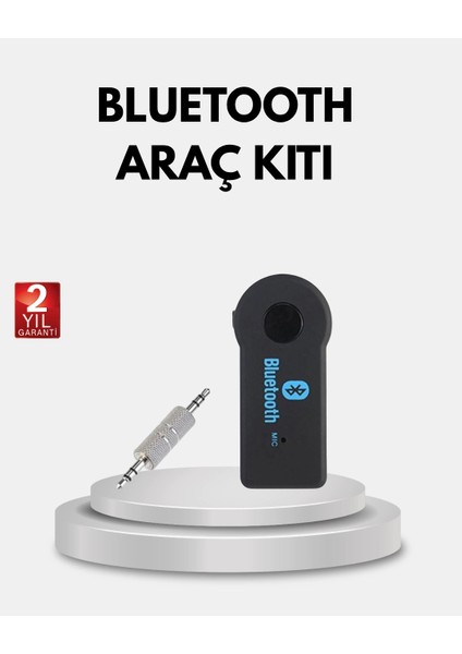 Car Bluetooth Aux Oto Mp3 Player Kablosuz Müzik ve Görüşme Cihazı