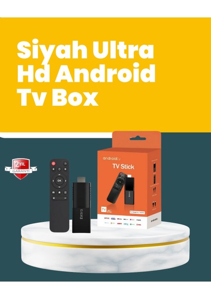 Android Tv Stick Wifi ve Bluetooth Bağlantılı