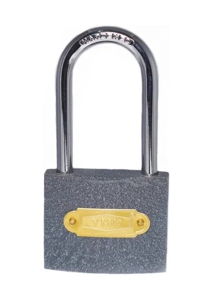 Eko Gri Döküm Uzun Kancalı Asma Kilit 32MM