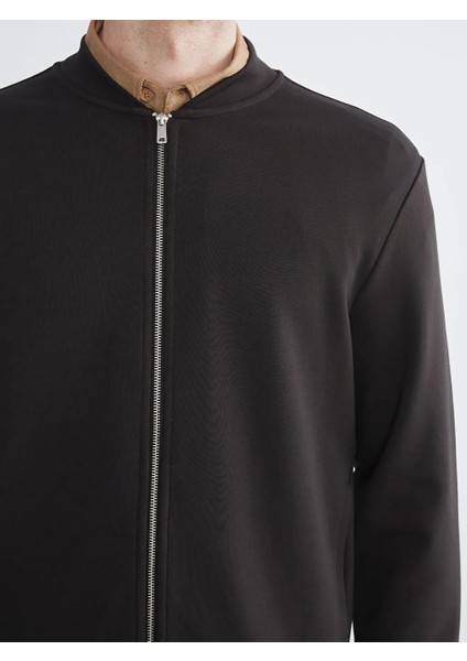 Lcw Vision Kahverengi Standart Kalıp Uzun Kollu Erkek Kolej Ceket modelleri