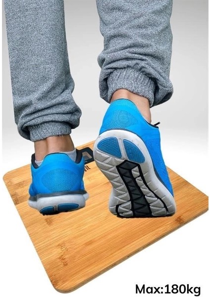 Techfit Bambu Banyo Baskülü Yüksek Hassasiyetli Darbelere Dijital Dayanıklı Terazi Tf 1065 M