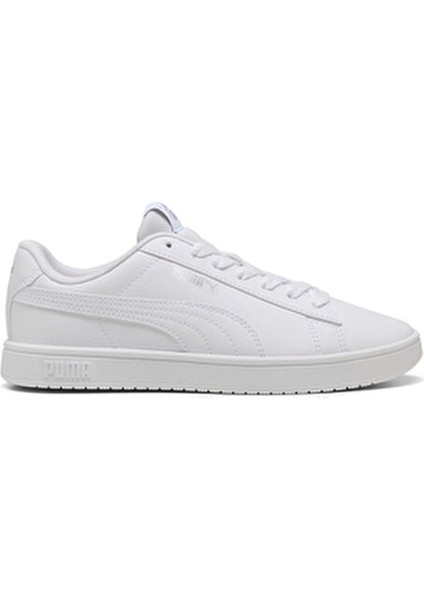 Rickie Classic Beyaz Erkek Sneaker Suni Deri ve Kauçuk Tabanlı Şık Tasarım