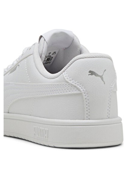 Rickie Classic Beyaz Erkek Sneaker Suni Deri ve Kauçuk Tabanlı Şık Tasarım