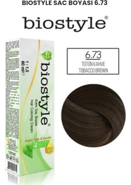 Saç Boyası 6,73 Tütün Kahve