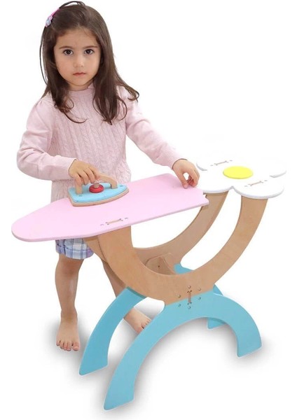 1038 Ahşap Ütü Masası Seti fırsatları