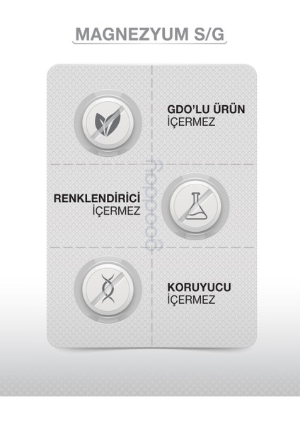 Magnesıum Plus S/g (Bisglisinat Sitrat & P5P)60 Kapsül indirimleri