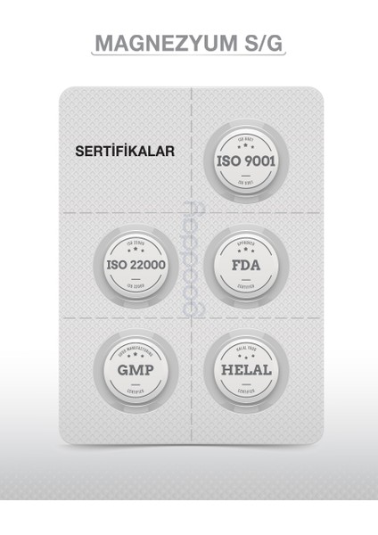 Magnesıum Plus S/g (Bisglisinat Sitrat & P5P)60 Kapsül