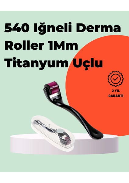 Titanyum Iğneli Derma Roller – Evde Cilt Bakımı Için Uygun