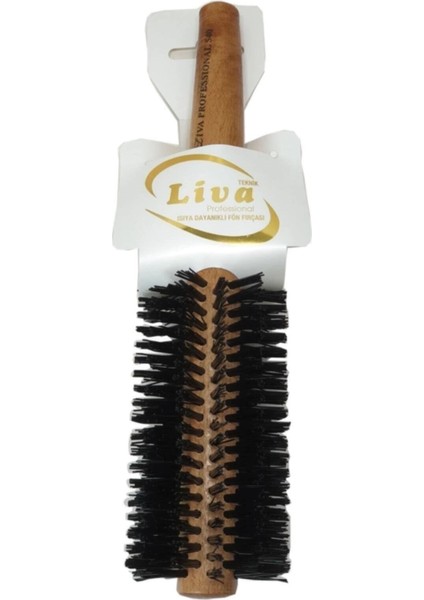 Liva 540 Saç Fırçası Yanmaz Profesyonel Büyük Fön Fırçası