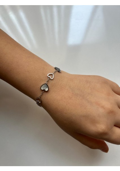 Kapl Detaylı Zincir Bileklik modelleri