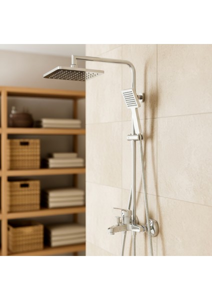 Banora Liza, Krom Banyo Bataryası, Paslanmaz Pirinç Gövde, Su Tasarruflu Duvar Tipi Musluk modelleri