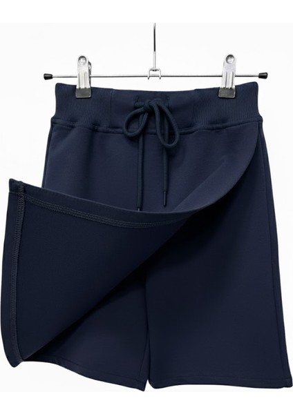 Kız Çocuk 2 Iplik Penye Tek Kapaklı Şort Etek (Okul Eteği) modelleri