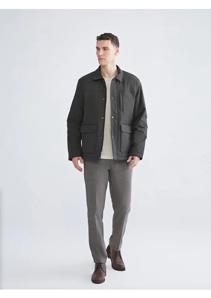 Lcwaıkıkı Classic Haki Regular Fit Uzun Kollu Erkek Gömlek Ceket fiyatları