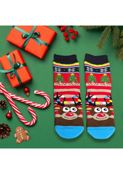 - Yılbaşı Çocuk Kaydırmazlı Çorap | Hediye Paketli