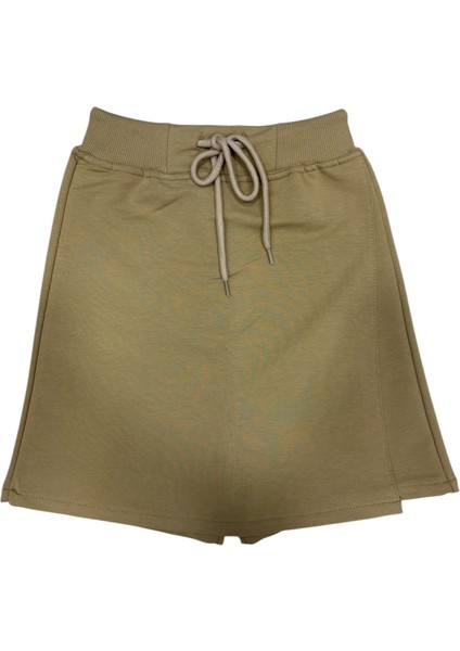 Kız Çocuk 2 Iplik Penye Tek Kapaklı Şort Etek (Okul Eteği) fiyatları