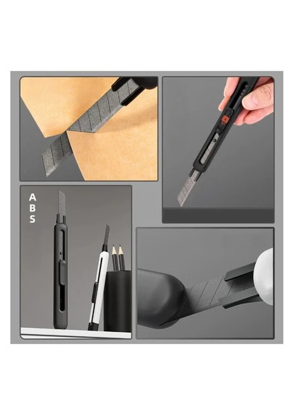 Metal Maket Bıçağı 13 cm Utility Knife Kargo Bıçağı fırsatları