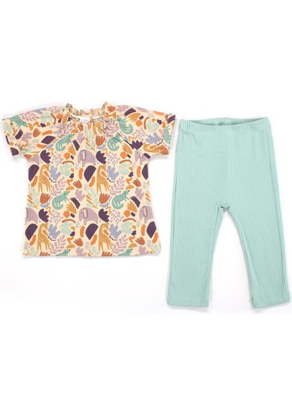 Zuzu Tişört Patiksiz Alt Takım