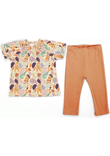 Zuzu Tişört Patiksiz Alt Takım