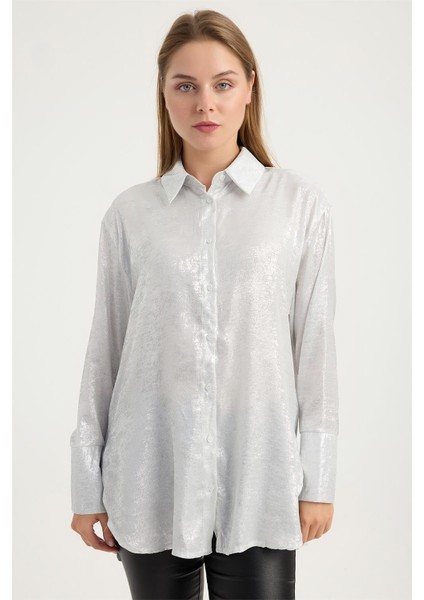 Simli Yaldızlı Gömlek