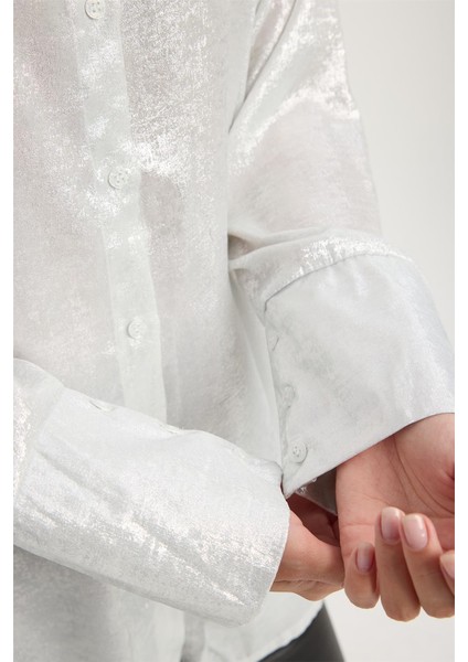 Simli Yaldızlı Gömlek fırsatları