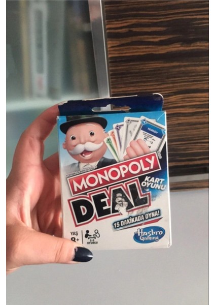 Monopoly Deal Grup ve Aile Kart Oyunu