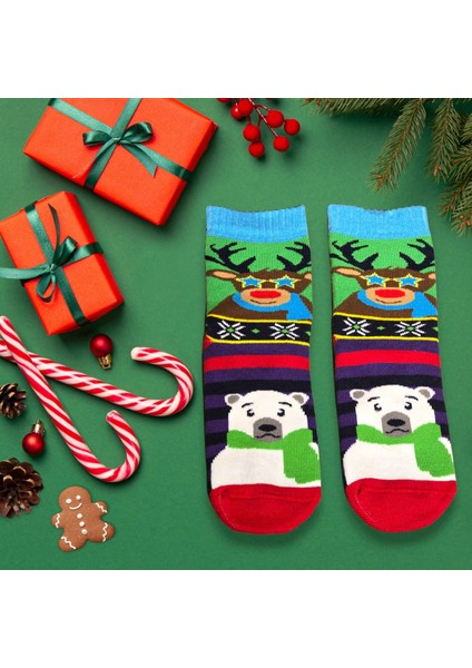- Yılbaşı Çocuk Kaydırmazlı Çorap | Hediye Paketli