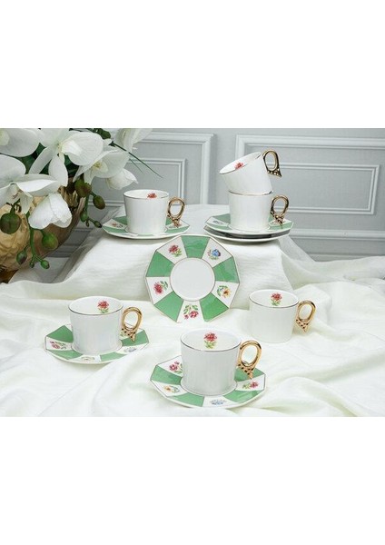 Royking Livia 6'lı Kahve Fincan Takımı Gnm 005