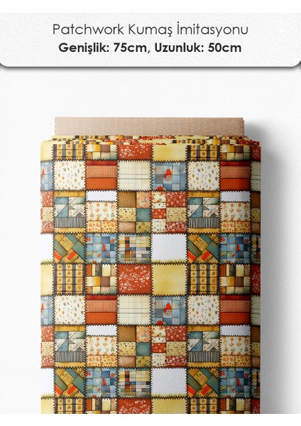 Patchwork Kumaş Seti – Dikiş ve Hobi Için %100 Pamuk Desenli Kumaş Kuponları modelleri