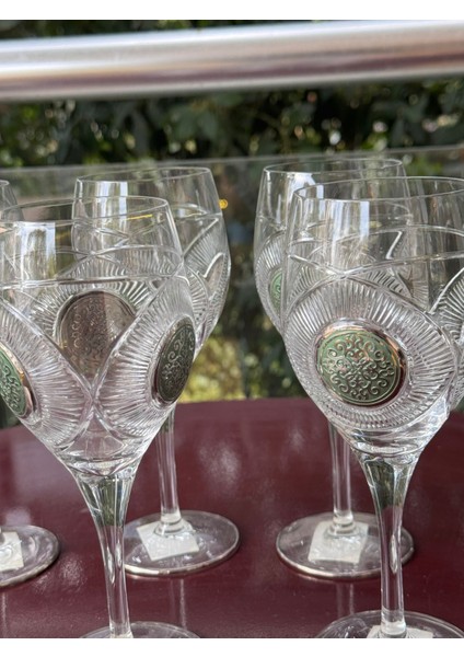 Kristal Işlemeli Kadeh 6'lı Set fırsatları