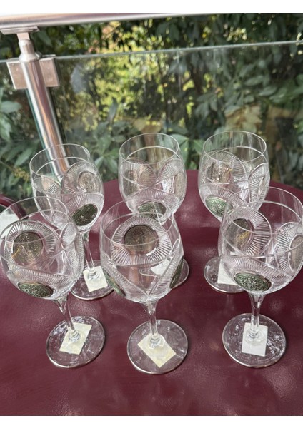 Kristal Işlemeli Kadeh 6'lı Set indirimleri