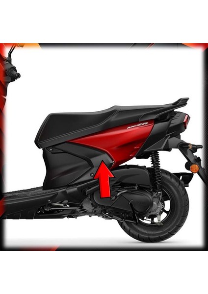 Yamaha RAYZR125 Sol Ön Sele Altı V Grenajı A modelleri