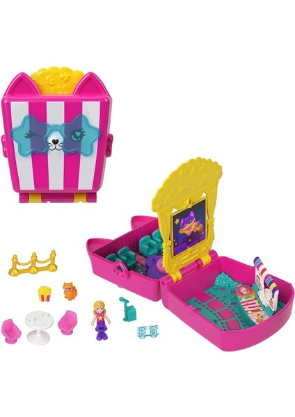 JFV01 Polly Pocket Kedicik Sineması Mini Oyun Seti indirimleri