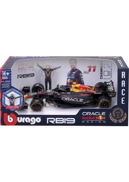 1:24 Formula 1 Oracle Red Bull RB19 Model Araba fırsatları