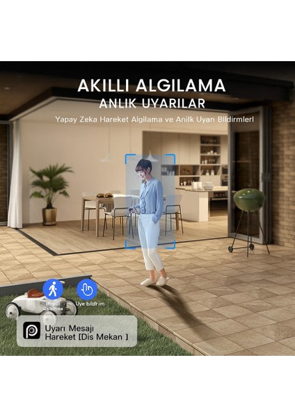 4 Kameralı 8mp 4K Wifi Güvenlik Kamerası – Renkli Gece Görüş IP66 fırsatları
