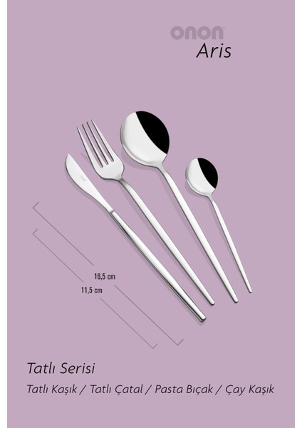 Aris 4 'lü Tatlı Takımı 18/10