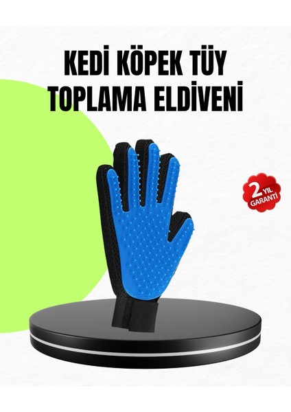 Evcil Hayvan Bakım Eldiveni – Masaj ve Tüy Toplama Özellikli Silikon Eldiven