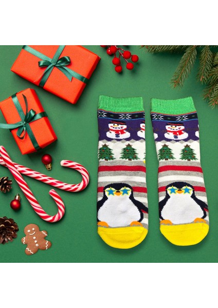 - Yılbaşı Çocuk Kaydırmazlı Çorap | Hediye Paketli