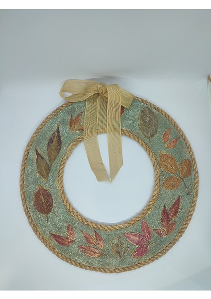 Kapı Süsü El Işi Orjinal Materyal Kurutulmuş Yapraklı fiyatları