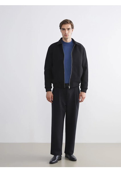 Lcw Vision Siyah Standart Kalıp Gömlek Yaka Erkek Mont fiyatları