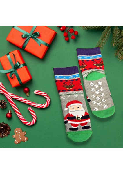 - Yılbaşı Çocuk Kaydırmazlı Çorap | Hediye Paketli fiyatları
