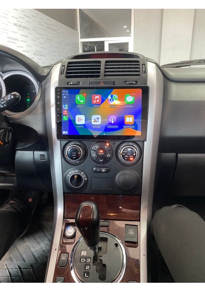 Suzukı Vıtara 2006-12 9" Uyumlu Android Multimedia Gerçek 4/64 Kablosuz Carplay Geri Görüş Kameralı modelleri