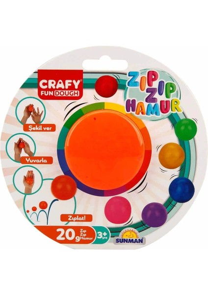 Zıp Zıp Oyun Hamuru 20 gr modelleri