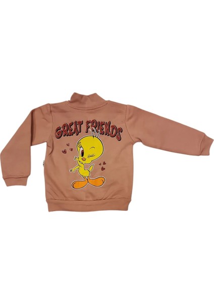 Kız Çocuk Tweety Kalın Hırkalı Takım fiyatları