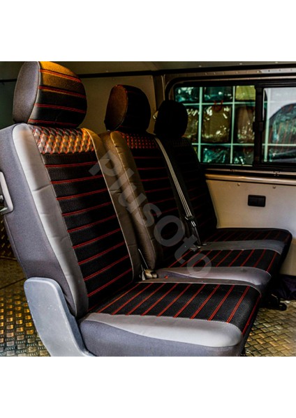 Transporter Uyumlu Premium Serisi Deri Ortopedik Oto Koltuk Kılıfı 5li Tam Takım Set fiyatları