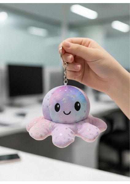 Atakids Mod Değiştiren Sevimli Peluş Ahtapot Oyuncak - Anahtarlık - Çanta Süsü fırsatları