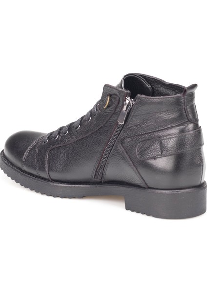 Erkek Hakiki Deri Kauçuk Tabanlı Anatomik Bilek Boy Klasik Bot modelleri