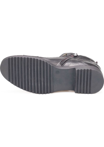 Erkek Hakiki Deri Kauçuk Tabanlı Anatomik Bilek Boy Klasik Bot fırsatları