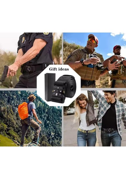 Taktik Kemer, Arma Kemeri, Erkekler Için Yardımcı Web Naylon Yenilikçi Iş Kemeri