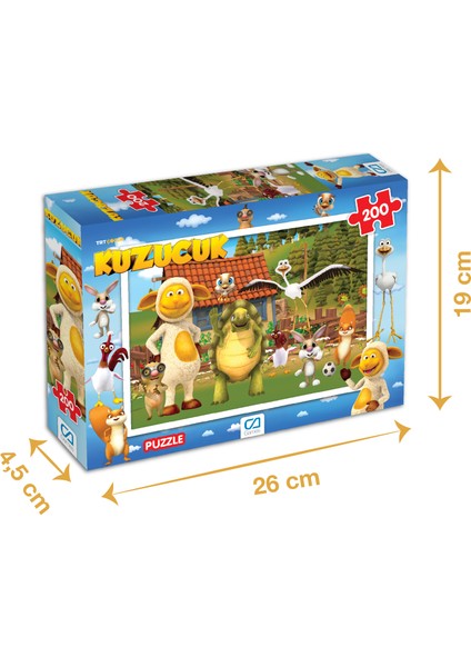 Kuzucuk - 200 Parçalı Puzzle